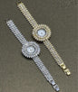 Classic Round Luxe Crystal Watch