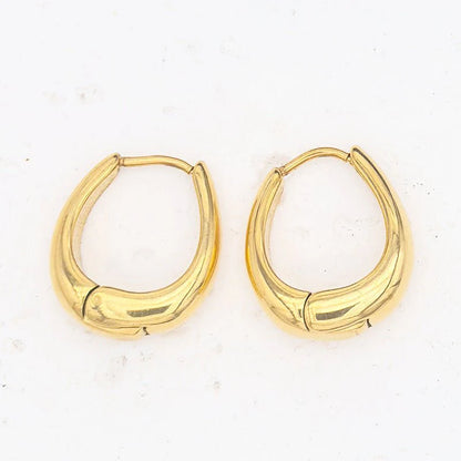 Vintage Geometric Waterdrop Statement Earrings For Women